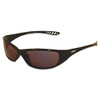 V40 Hellraiser Safety Glasses, Black Frame, Indoor/outdoor Lens