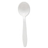 Heavyweight Polystyrene Soup Spoons, Guildware Design, White, 1000/carton