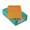 Clasp Envelope, #90, Cheese Blade Flap, Clasp/gummed Closure, 9 X 12, Brown Kraft, 100/box - DQUA38190