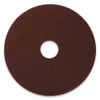 Ecoprep Epp Specialty Pads, 20" Diameter, Maroon, 10/ct