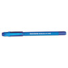 Flexgrip Ultra Stick Ballpoint Pen, Medium 1mm, Blue Ink/barrel, Dozen