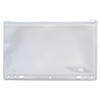Zip-all Ring Binder Pocket, 6 X 9 1/2, Clear