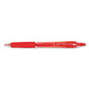 Precise Gel Begreen Retractable Gel Pen, Fine 0.7mm, Red Ink/barrel, Dozen