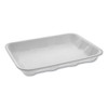 Supermarket Tray, #4d 1-compartment, 9.5 X 7 X 1.25, White, 500/carton