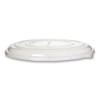 100% Recycled Content Pizza Tray Lids, 16 X 16 X 0.2, Clear, 50/carton