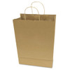 Premium Shopping Bag, 12" X 17", Brown Kraft, 50/box