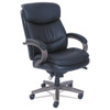 Woodbury High-back Executive Chair, Supports Up To 300 Lbs., Black Seat/black Back, Weathered Gray Base