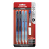Chroma Mechanical Pencil Woth Leasd And Eraser Refills, 0.7 Mm, Hb (#2), Black Lead, Assorted Barrel Colors, 4/set