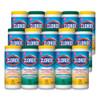 Disinfecting Wipes, 7x8, Fresh Scent/citrus Blend, 35/canister, 3/pk, 5 Packs/ct
