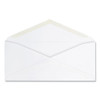 Business Envelope, #10, Commercial Flap, Gummed Closure, 4.25 X 9.63, White, 125/box