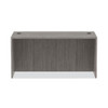 Alera Valencia Series Straight Front Desk Shell, 59.13" X 29.5" X 29.63", Gray