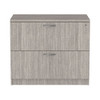 Alera Valencia Series Lateral File, 2 Legal/letter-size File Drawers, Gray, 34" X 22.75" X 29.5"