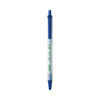 Revolution Ballpoint Pen, Retractable, Medium 1 Mm, Blue Ink/semi-clear Barrel, 48/pack