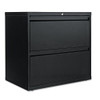 Lateral File, 2 Legal/letter-size File Drawers, Black, 30" X 18" X 28"