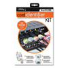 Cord Id Kit, (12) Regular And (12) Jumbo-sized Cord Identifiers, (72) Color-coded Stickers, (36) Identifier Inserts