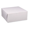 Bakery Boxes, 14 X 14 X 6, White, Paper, 50/carton