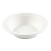 Bagasse Pfas-free Dinnerware, Round Bowl, 12 Oz, Natural, 1,000/carton