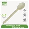 Plant Starch Spoon - 7", 50/pack - DWNAEPS003PK