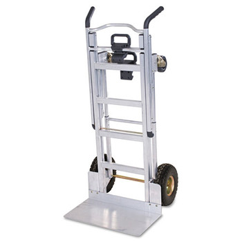 3-in-1 Convertible Hand Truck, 800-1000lb Cap., 21.06 X 21.85 X 48.03, Aluminum