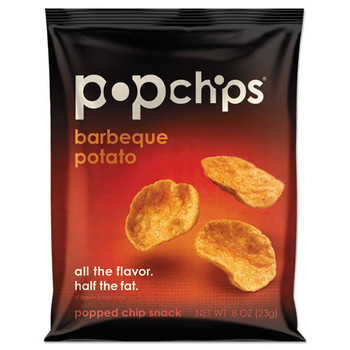 Potato Chips, Bbq Flavor, 0.8 Oz Bag, 24/carton