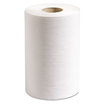 100% Recycled Hardwound Roll Paper Towels, 7 7/8 X 350 Ft, White, 12 Rolls/ct