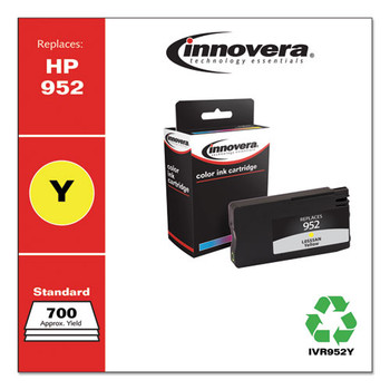 Remanufactured L0s55an (952) Ink, 700 Page-yield, Yellow