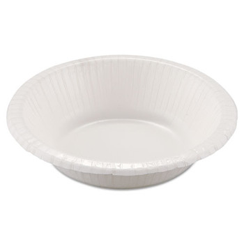 Basic Paper Dinnerware, Bowls, 12oz, White, 1000/carton