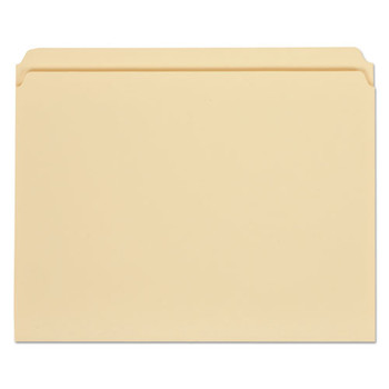 Top Tab Manila File Folders, Straight Tab, Letter Size, 11 Pt. Manila, 100/box