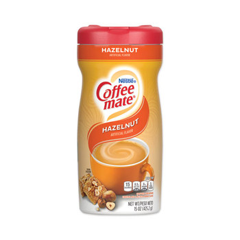 Hazelnut Creamer Powder, 15oz Plastic Bottle