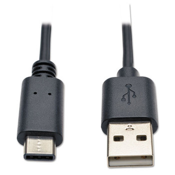 Usb 2.0 Cable, Usb Type-a To Usb Type-c (usb-c) (m/m), 6 Ft.