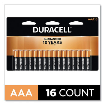 Coppertop Alkaline Aaa Batteries, 16/pack