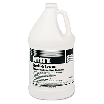 Redi-steam Carpet Cleaner, Pleasant Scent, 1gal Bottle, 4/carton