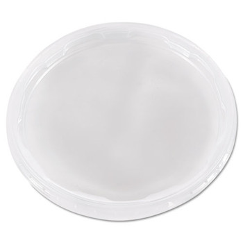 Plug-style Deli Container Lids, Clear, 50/pack, 10 Pack/carton