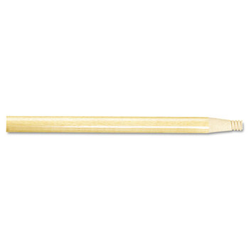 Threaded End Broom Handle, 15/16" X 60", Natural Wood