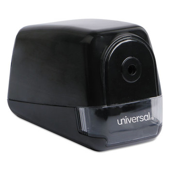 Electric Pencil Sharpener, Ac-powered, 3.13" X 5.75" X 4", Black