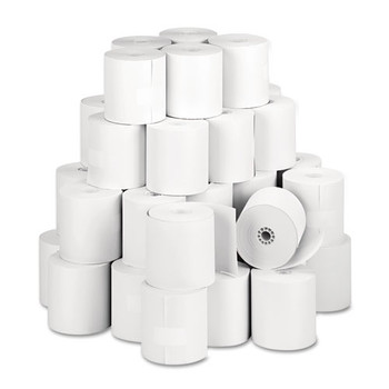 Direct Thermal Printing Thermal Paper Rolls, 3.13" X 273 Ft, White, 50/carton - DICX90781277