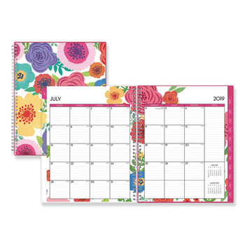 Mahalo Academic Year Cyo Weekly/monthly Planner, 11 X 8.5, Tropical Floral, 2020-2021