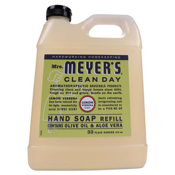 Clean Day Liquid Hand Soap, Lemon, 33 Oz, 6/carton