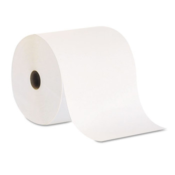 Pacific Blue Basic Nonperf Paper Towel Rolls, 7 7/8 X 800 Ft, White, 6 Rolls/ct