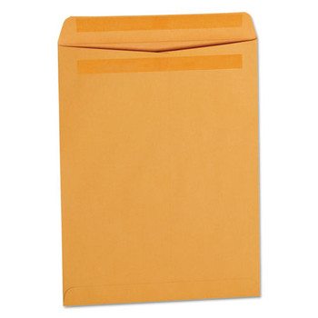 Self-stick Open-end Catalog Envelope, #13 1/2, Square Flap, Self-adhesive Closure, 10 X 13, Brown Kraft, 250/box