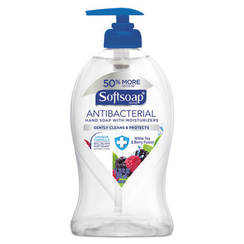 Antibacterial Hand Soap, White Tea & Berry Fusion, 11 1/4 Oz Pump Bottle