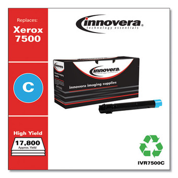 Remanufactured Cyan High-yield Toner Cartridge, Replacement For Xerox 106r01433; 106r01436, 17,800 Page-yield