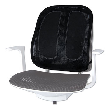 Office Suites Mesh Back Support, 17.3w X 5.56d X 20.18h, Black