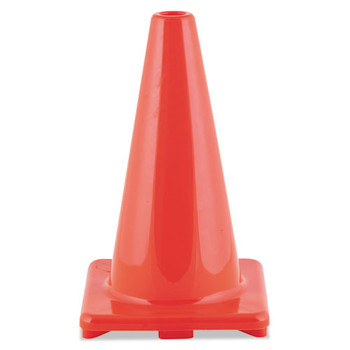 Hi-visibility Vinyl Cones, 18" Tall, Orange