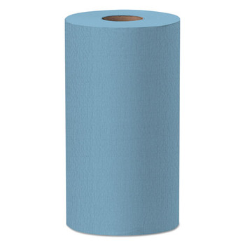X60 Cloths, Small Roll, 9.8 X 13.4, Blue, 130/roll, 12 Rolls/carton