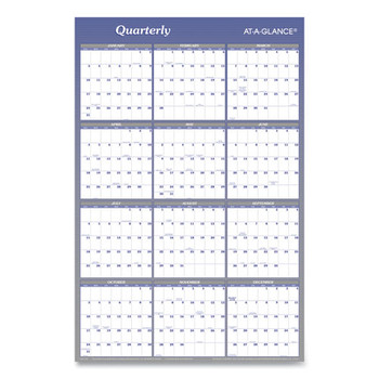 Vertical/horizontal Erasable Wall Planner, 24 X 36, 2021