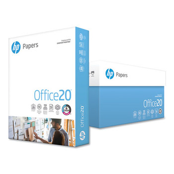 Office20 Paper, 92 Bright, 20lb, 8.5 X 11, White, 500 Sheets/ream, 10 Reams/carton