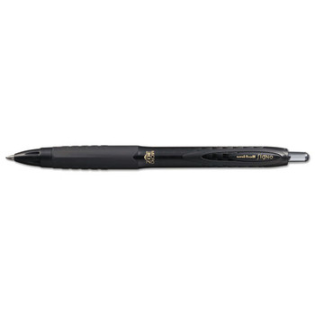 307 Retractable Gel Pen, Micro 0.5mm, Black Ink/barrel, Dozen