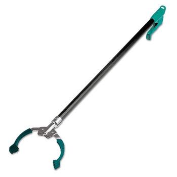 Nifty Nabber Extension Arm With Claw, 18in, Black/green