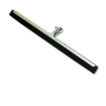 Water Wand Standard Floor Squeegee, 22" Wide Blade, Black Rubber, Insert Socket